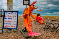 Larry the Lobster, Brighton, UK © 2019 Keith Trumbo