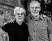 Keith and John, best schoolmates forever, London  © 2019 Keith Trumbo