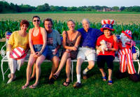 An American family 4th July, Bridgehampton, NY © 2021 Keith Trumbo