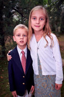 Brother and sister, East Hampton, NY  © 2017 Keith Trumbo