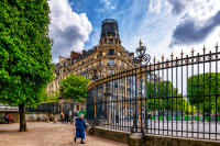 Place André Honnorat, Jardin du Luxembourg, Paris © 2019 Keith Trumbo