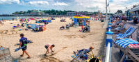 "Oh I do like to be beside the seaside", Weymouth © 2019 Keith Trumbo 