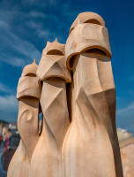 Casa Milà, La Pedrera Barcelona © 2022 Keith Trumbo