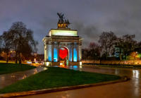 Elizabeth II, Wellington Arch, London © 2018 Keith Trumbo