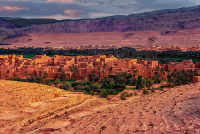 Town oasis, Morocco  © 2021 Keith Trumbo