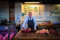 Rick, butcher, GoodsShed, Canterbury West  © 2021 Keith Trumbo