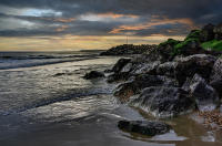 Highcliffe Beach, UK © 2019 Keith Trumbo