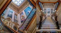 Staircase, Embaixada XVIII Palace, Lisbon © 2023 Keith Trumbo