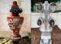 Fire Hydrant, Lisbon -Fire Hydrant, Miami © 2023 Keith Trumbo
