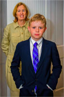 Young Boy with mother, Bridgehampton, NY © 2029 Keith Trumbo