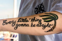 Waiters arm, NYC © 2019 Keith Trumbo
