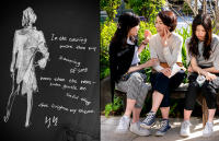 Dress, yohji yamamoto, Tokyo - 3 women, Tokyo © 2024 Keith Trumbo