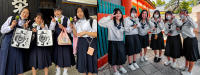 Schoolgirls, Kyoto © 2024 Keith Trumbo