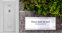 Please don't touch it, Naoshima - Please don't sit here, Kyoto © 2024 Keith Trumbo