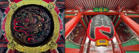 Interior of the lantern, Senoso-Ji - Hozomon Gate, Asakusa Sensoji Temple, Tokyo © 2024 Keith Trumbo