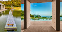 "Time Corridors" by Hiroshi Sugimoto Gallery, Naoshima © 2024 Keith Trumbo