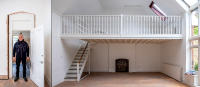 JS, his North light studio, London  © 2022 Keith Trumbo