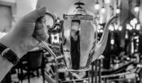 Silver Coffee Pot, The Wolseley, London © 2019 Keith Trumbo
