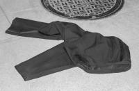 Tuxedo trousers, Lincoln Center, NYC © 2003 Keith Trumbo