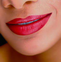 Red lips, NYC © 2019 Keith Trumbo