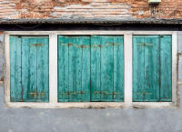 Shutters, Venice © 2025 Keith Trumbo