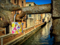 "Love makes time fly,  but time makes love grow", Venice © 2025 Keith Trumbo