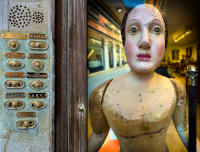 Doorbells, Venice - Mannequin, Venice © 2025 Keith Trumbo