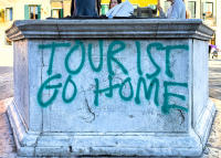 "Tourist Go Home with me", Venice © 2025 Keith Trumbo