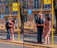 Lovers discovered, Lisbon © 2023 Keith Trumbo