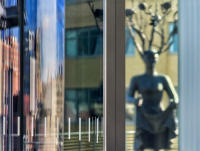 "Fall", Alison Saar, artist, NYC © 2025 Keith Trumbo
