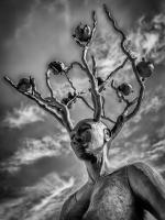 "Fall", Alison Saar, artist, NYC © 2025 Keith Trumbo