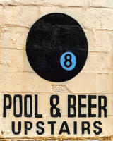 Pool & Beer, Glasgow © 2018 Keith Trumbo