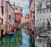 Lovers Selfie, Venice © 2025 Keith Trumbo