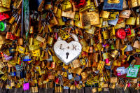 "Throw away the key", Pont des Arts, Paris © 2013 Keith Trumbo
