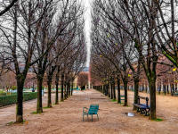Jardin du Palais Royal, Paris © 2023 Keith Trumbo